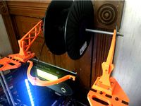 Geeetech Prusa i3 spool holder - i3X REMIX by emikayee