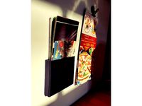 Magnetic Menu Holder by Klebeband