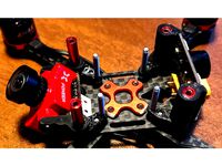VX110 2,5" frame - camera, LED, buzzer, XT30 mount by _MFer_