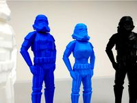female stormtrooper lowpoly by kfirs