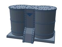 Refinery / Tank / Silo WIP by OysteinHuse