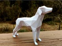 Low Poly Dog! by AndrewSink