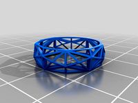 Lowpoly Ring Wireframe by loophy