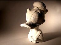 Donald Duck bust by Sandpiper