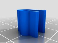 Hatchbox 1.75 mm filament spool clips by PianoMan2112