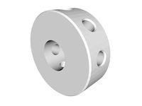 2M horizontal Moxon Mount for fibre glass / squid pole by FJAW