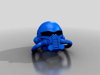 SWTOR Trooper Helmet Black Hole Demolisher by Jace1969