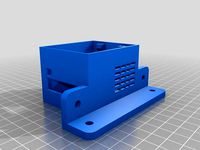 Heat Bed Mosfet Box with 2020 mounting by dakron