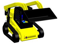 Mini Track Loader (CAT297, scale 1:35) by advancedvb