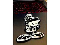 Marvin the Martian keychain by htw112