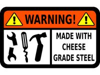 Cheap tool warning sign by PeterFW