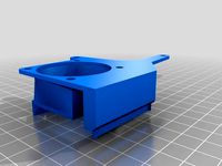 Chimera Fan Mount for 40mm Hot end and 50mm Radial Part Cooling Fan by washout661