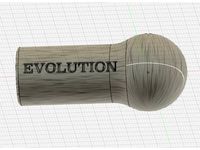 Mitsubishi Evolution 8 Shift Knob by Williamfromboston