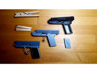 Matchstick gun by aerland
