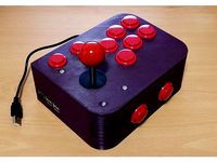 Ultimate Retropie Joystick Controller -- Remix by ecoiras