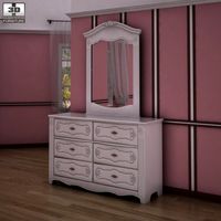 Ashley Exquisite Dresser 3D Model
