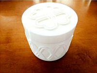 Celtic Themed Round Screw-Top Box by 3DInAZ