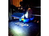 LED mount holder for Maker Select V2 by Frank_Frankerson