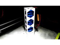 Practical super-capacitor array enclosure (1x6, 16.2v) by wubwub89