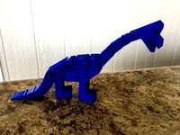 Flexi Brachiosaurus by burt_23