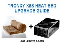 X5S Heat Bed Upgrades by EE_Maker