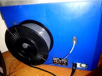 Dremel 3D40 / 3D45 Rear Filament Holder by Waggster