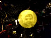Ornament Customizable Lithophane! With text! by nerdygirl42