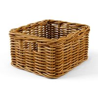 Wicker Basket Ikea Byholma 1 Natural 3D Model