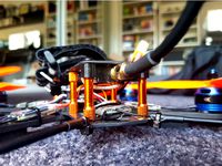 6mm Standoff-Mounted SMA Antenna Bracket by fastjetjockey