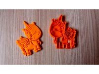 Unicorn Cookie Cutter by JhonnyFive