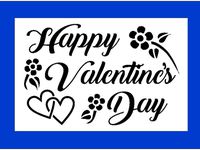 Happy Valentines Plaque by Anubis_