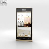 Huawei Ascend G6 Gold 3D Model