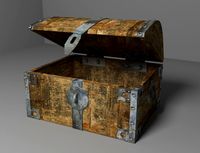 Old chest 3D Model