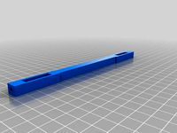 217mm and 218mm rods for Anycubic mini kossel by chicco73