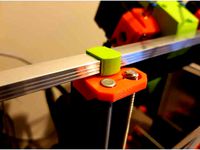 Prusa i3 Mk2 MMU LED Strip Light Bracket for Hexagon Hole by MonkeyTurnip