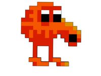 Pixelated Qbert by Blugoose