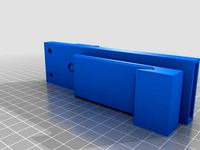 Universal phone mount 20x20 aluminium extrusion by MintPrint