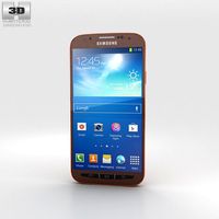Samsung Galaxy S4 Active Orange Flare 3D Model