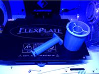 Flashforge Inventor Spoolholder compatible with BUILDTAK FLEXPLATE SYSTEM for OmniStand by samtenbroek