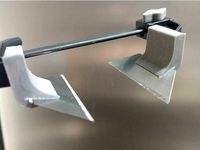 Low Profile Harbor Freight Bar Clamp 3D Printed Part Remover by bigbiltong