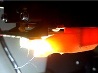 Anet A8 LED bracket compatible with mistral fan duct by porlock