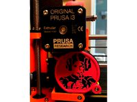 Front fan cover for Prusa Mk2s I3 Princess Leia :) Star wars by daviscosplays
