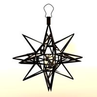 Download free Lamp Star 3D Model