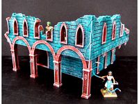 Gothic ruined house (28 mm/Heroic) by Blymurkla