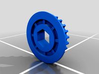 15mm Belt 24tooth timing belt pulley by JacobACook