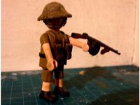 Playmobil Compatible Tommy Gun UK by KlickMaker