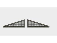 TRX-4 Tactical Rear Triangle Window Grill by Meetballs