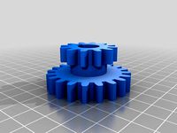 Harbour Freight Mini Lathe Spur Gear by skypat510