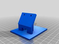 Mobile phone holder desk stand by FeNi64