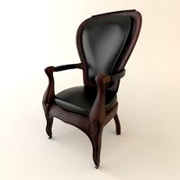 Vintage Armchair 3D Model